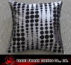 flocking spot cushion pillow