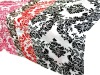 flocking taffeta table runner and wedding table runner