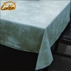 floral jacquard polyester table cloth for lining or decoration