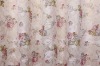 floral jacquard printed decoration and window curtain fabric