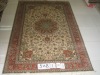 floral silk carpet 300lines 5X8 foot pure silk carpet high quality at low price