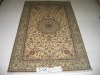 floral silk carpet