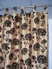 floral window curtain taffeta , curtain most beautiful