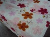 flower design 230gsm coral fleece blanket