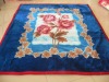 flower design weft quality 100%  polyester  blanket