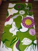 flower designs beach towel