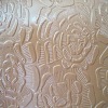 flower-embossed PVC leather