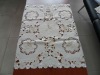 flower embroidery tablecloth