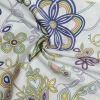 flower pattern cotton poplin fabric