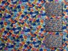 flower pattern voile fabric