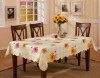 flower printedtable cloth