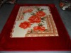 flower printing polyester mink blanket