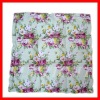 flower soft cotton canvas chair pad seat cushion