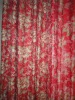 flower window curtain