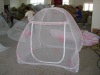 folded mosquito net