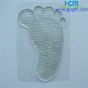 foot-shaped anti slip sticky mat