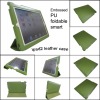 for ipad2 leather smart cover case , MOQ:300pcs wholesale