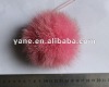fox fur ball chain