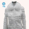 fox hair elegent fur coat without belt