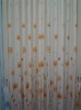 fresh floral printed hometextile stage decoration window curtain