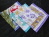 garden flower series handkerchief