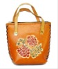 genuine leather ladies handbag