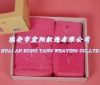 gift towel set(pink)