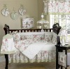 girl flowers baby bedding with print MT6370