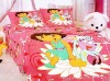 girls cartoon bedding set