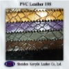 glitter pvc leather
