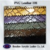 glitter pvc leather for home textile