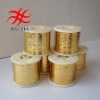 gold color M type metallic yarn