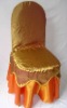 gold color chair cover