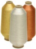 gold metallic yarn, metallic thread, yarn