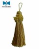 gold rayon tassel with fringe lace used in gifts decoration