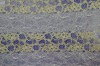 gold/silver thread lace