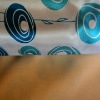 golden coated polyester satin taffeta waterproof fabric