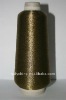 golden metallic yarn