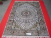 good hand knotted persian silk carpet