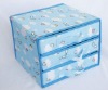 good quality emcossing fabric for storage box