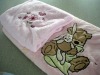 good visual effect polyester coral blanket