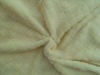 good visual effect polyester laser-shaped pv fleece fabric