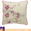 graceful plum blossom soft home decorate embroidery cushion