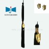 graduation tassel with metal accessory