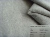 gray 100% cotton french terry knitted fabric