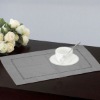gray dining 100% linen table placemats