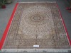 great hand knotted persian silk carpet