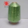 green MX type metallic yarn for embroidery