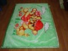 green cartoon blanket