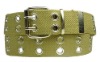 green fashion canvas belt wholesale